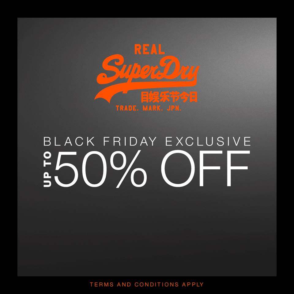 vroegrijp Levendig deze Superdry Black Friday Exclusive Upto 50% off Sale in Gujarat |  mallsmarket.com